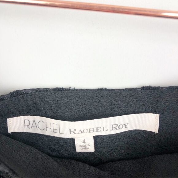 RACHEL ROY | Foxy Lady Skirt Black Houndstooth 4 - Picture 6 of 8